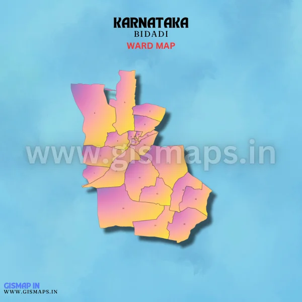 Bidadi Ward Map (Karnataka)